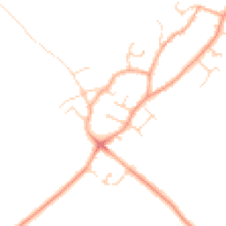 Daytime road noise heatmap for CB24 3AP
