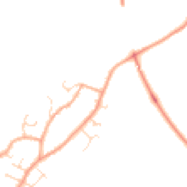 Daytime road noise heatmap for CB24 3AQ
