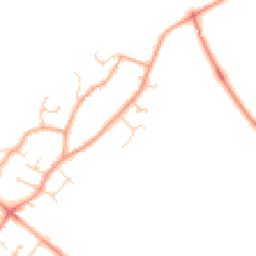Daytime road noise heatmap for CB24 3AW