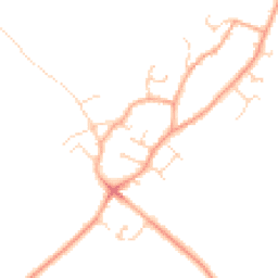 Daytime road noise heatmap for CB24 3AY