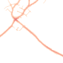 Daytime road noise heatmap for CB24 3BG