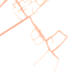 Daytime road noise heatmap for CB24 3BX