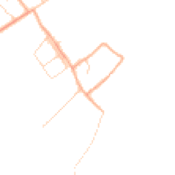 Daytime road noise heatmap for CB24 3BZ
