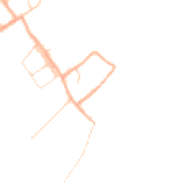 Daytime road noise heatmap for CB24 3DD