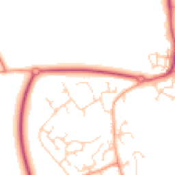 Daytime road noise heatmap for CB24 3ES