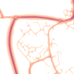 Daytime road noise heatmap for CB24 3EX