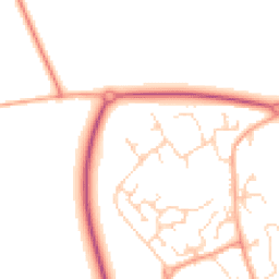Daytime road noise heatmap for CB24 3FA