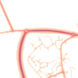 Daytime road noise heatmap for CB24 3FD