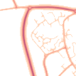 Daytime road noise heatmap for CB24 3US