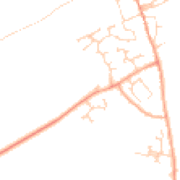 Daytime road noise heatmap for CB24 4AF