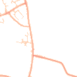 Daytime road noise heatmap for CB24 4AG