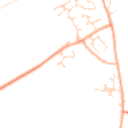 Daytime road noise heatmap for CB24 4AN