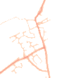 Daytime road noise heatmap for CB24 4GH