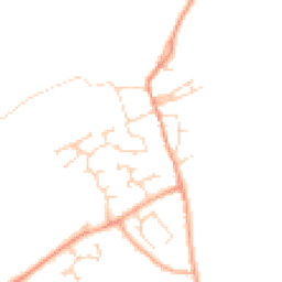 Daytime road noise heatmap for CB24 4GJ
