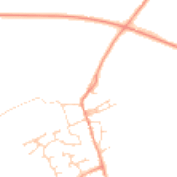 Daytime road noise heatmap for CB24 4QJ