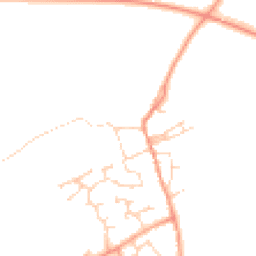 Daytime road noise heatmap for CB24 4QN