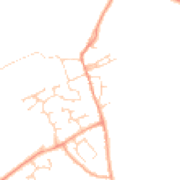 Daytime road noise heatmap for CB24 4QU