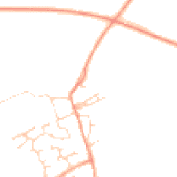 Daytime road noise heatmap for CB24 4QW
