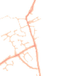 Daytime road noise heatmap for CB24 4RF