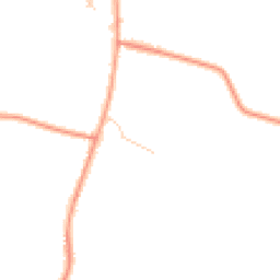 Daytime road noise heatmap for CB24 4RG