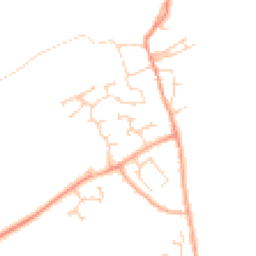 Daytime road noise heatmap for CB24 4RJ