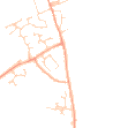 Daytime road noise heatmap for CB24 4RN