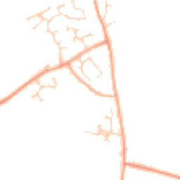 Daytime road noise heatmap for CB24 4RR