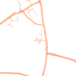 Daytime road noise heatmap for CB24 4RT