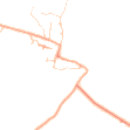 Daytime road noise heatmap for CB24 4SB