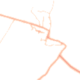 Daytime road noise heatmap for CB24 4SQ