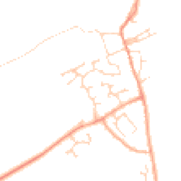 Daytime road noise heatmap for CB24 4TR