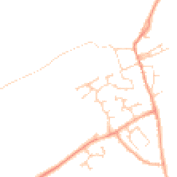 Daytime road noise heatmap for CB24 4TT