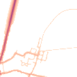 Daytime road noise heatmap for CB24 5AJ
