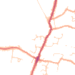 Daytime road noise heatmap for CB24 5GX
