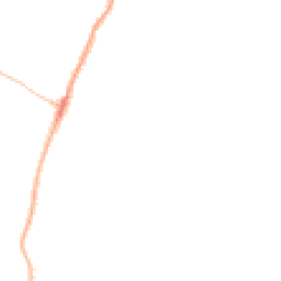 Night-time road noise heatmap for CB24 5LA