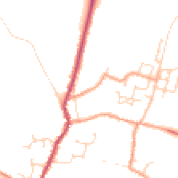 Daytime road noise heatmap for CB24 5LH