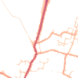 Daytime road noise heatmap for CB24 5LL