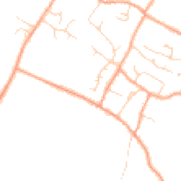 Daytime road noise heatmap for CB24 5LU