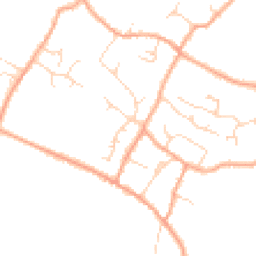 Daytime road noise heatmap for CB24 5NA