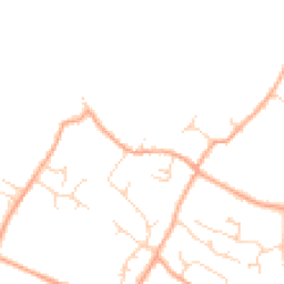 Daytime road noise heatmap for CB24 5NG
