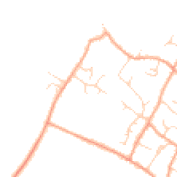 Daytime road noise heatmap for CB24 5NW