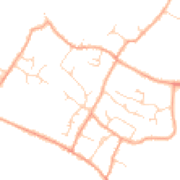Daytime road noise heatmap for CB24 5PB