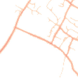 Daytime road noise heatmap for CB24 5PJ