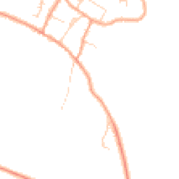 Daytime road noise heatmap for CB24 5PP