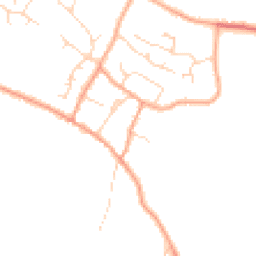 Daytime road noise heatmap for CB24 5PS