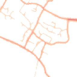 Daytime road noise heatmap for CB24 5PU