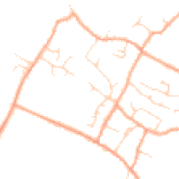 Daytime road noise heatmap for CB24 5QA