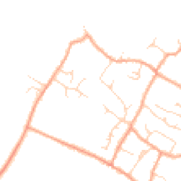 Daytime road noise heatmap for CB24 5SB