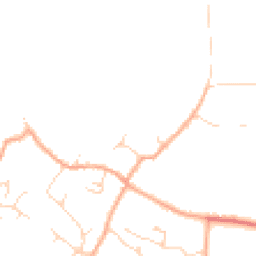 Daytime road noise heatmap for CB24 5TX