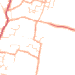 Daytime road noise heatmap for CB24 5UJ